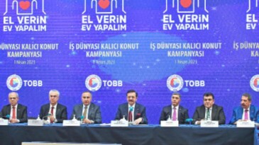 TOBB kalıcı konut kampanyası başlattı